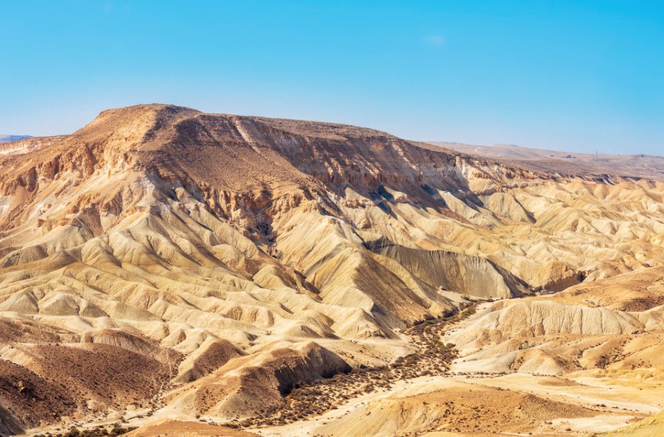 Negev Desert – Ramon Crater (Makhtesh), Mitzpe Ramon, Southern Israel, Israel